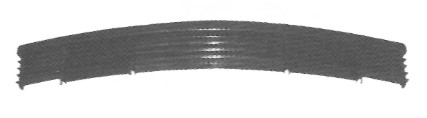 Решетка нижняя кондиц 94-98 BMW-3 (91-)