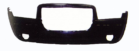 Бампер пер грунт.черн. п. прям. фары, 3.5L CHRYSLER 300C, 05 - 06