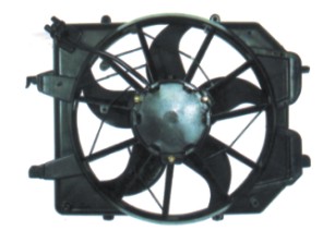 Диффузор радиатора один вентилятор 1,4/1,6 FORD FOCUS (12.98-01.02)