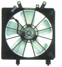 Диффузор радиатора (вентилятор + эл. мотор + диффузор) HONDA CIVIC (01-)