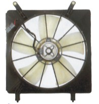 Диффузор радиатора (вентилятор + эл. мотор + диффузор) HONDA CR-V (02.02 -)