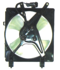 Диффузор кондиционера (вентилятор + эл. мотор + диффузор) HONDA CIVIC (01-)