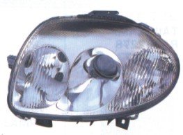 Фара передняя прозр с линз RENAULT CLIO (97-)